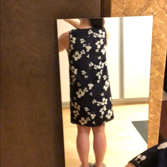 Theory 'Brindina' Autumn Floral Silk Shift Dress - Picture 5 of 9